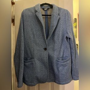 Lands End Blue Blazer soze large